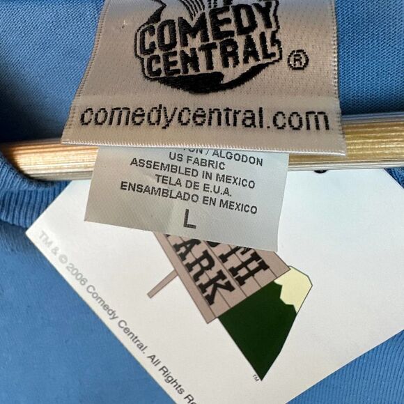 Comedy Central 2006 Cartman South Park T Shirt NWT Men’s L Read - Picture 6 of 12